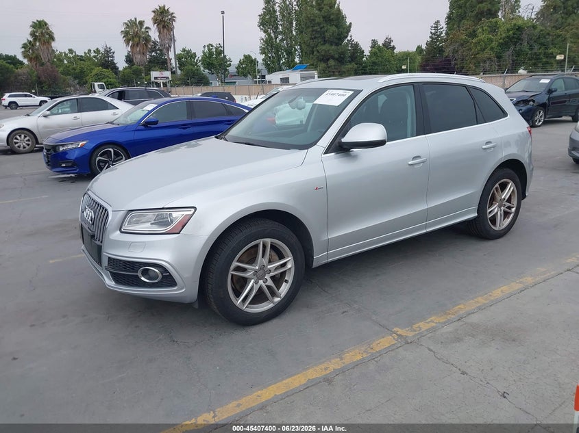 2013 Audi Q5 VIN WA1WGAFP2DA070156 IAAI salvage auction — NORMAL WEAR, Clear - Dealer Only (California), sold $375 on 2026-07-20 (photo 2)