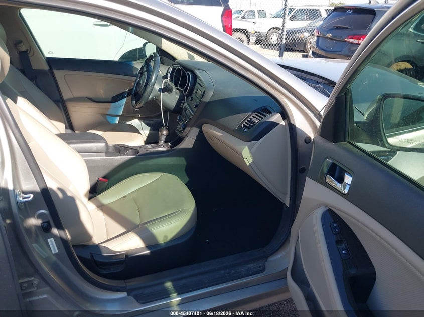 2015 Kia Optima VIN 5XXGN4A70FG351341 IAAI salvage auction — FRONT END, Salvage (Texas), sold $725 on 2026-07-28 (photo 5)