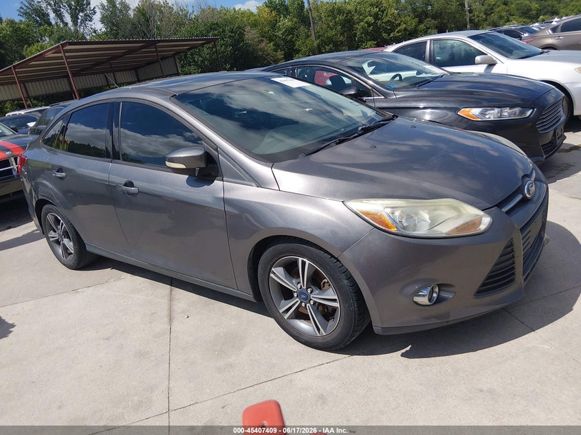 2014 Ford Focus VIN 1FADP3F25EL111114 IAAI salvage auction — NORMAL WEAR, Original (Texas), sold $600 on 2026-07-06 (photo 1)