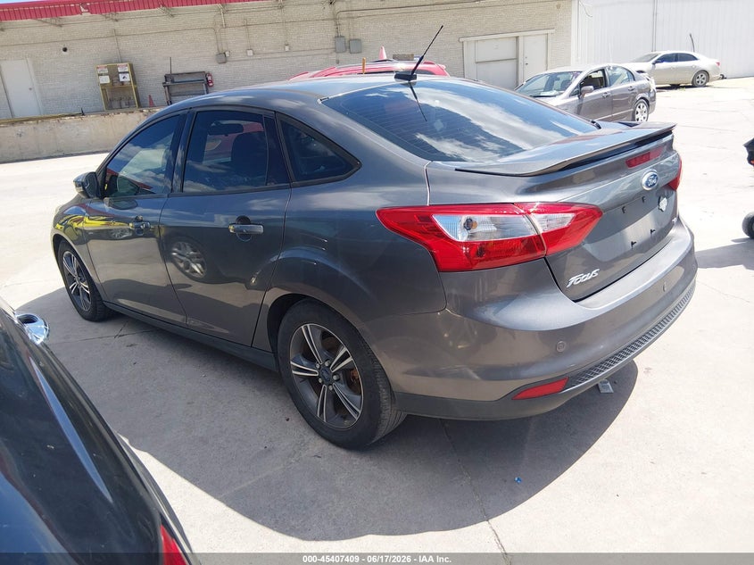 2014 Ford Focus VIN 1FADP3F25EL111114 IAAI salvage auction — NORMAL WEAR, Original (Texas), sold $600 on 2026-07-06 (photo 3)