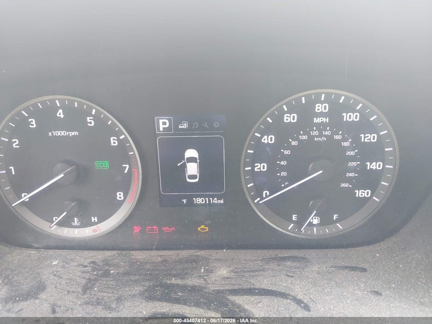 2015 Hyundai Sonata VIN 5NPE34AF7FH246238 IAAI salvage auction — FRONT END, Clear (Tennessee), sold $650 on 2026-07-26 (photo 7)