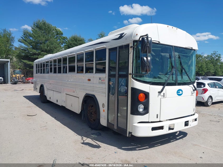 2015 Blue bird School bus / transit bus VIN 1BABNBPAXFF311018 IAAI salvage auction — ALL OVER, SF97 (New Hampshire), sold $14,400 on 2026-07-23 (photo 1)
