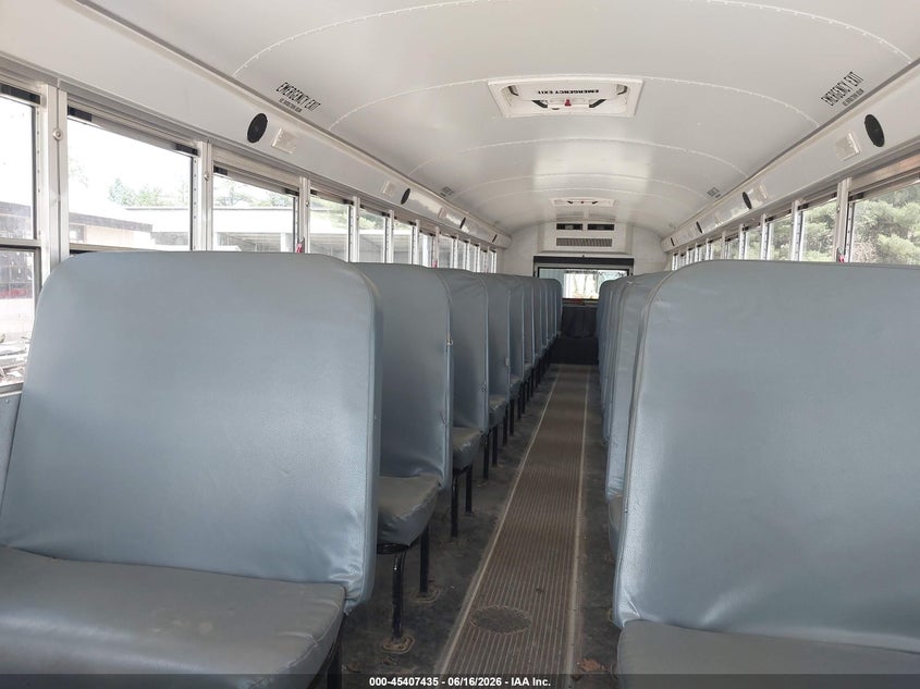 2015 Blue bird School bus / transit bus VIN 1BABNBPAXFF311018 IAAI salvage auction — ALL OVER, SF97 (New Hampshire), sold $14,400 on 2026-07-23 (photo 8)