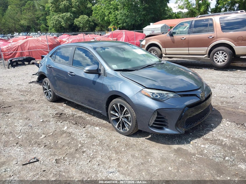 2018 Toyota Corolla VIN 5YFBURHE9JP791816 IAAI salvage auction — REAR END, Salvage Title, sold $25 on 2026-07-29 (photo 1)