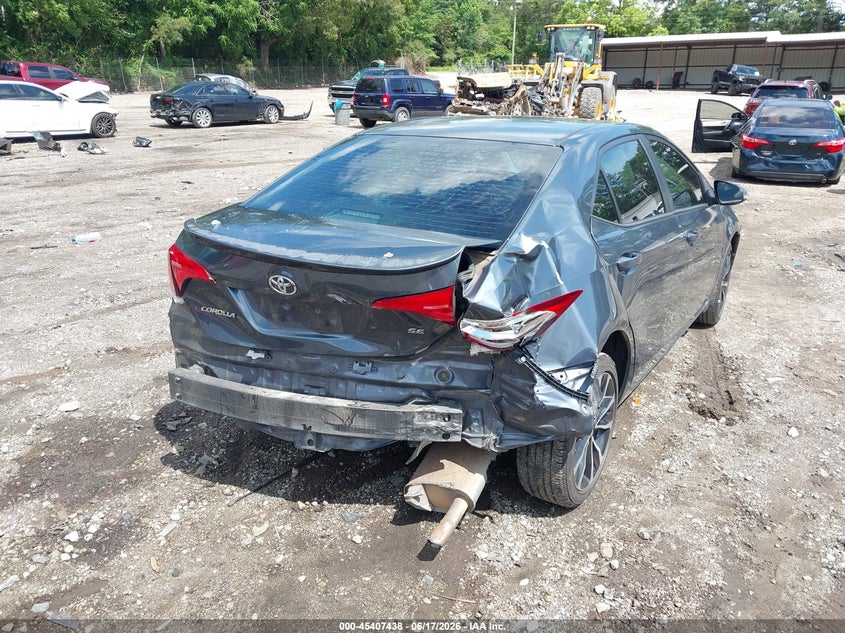 2018 Toyota Corolla VIN 5YFBURHE9JP791816 IAAI salvage auction — REAR END, Salvage Title, sold $25 on 2026-07-29 (photo 6)