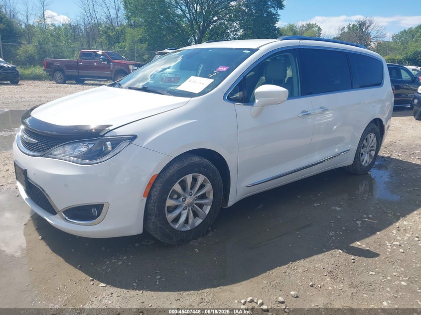 2018 Chrysler Pacifica VIN 2C4RC1EG5JR338611 IAAI salvage auction — HAIL, Salvage Title, sold $2,200 on 2026-07-23 (photo 2)