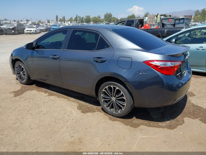 2015 Toyota Corolla VIN 5YFBURHE3FP227053 IAAI salvage auction — FRONT END, Salvage Title, sold $1,850 on 2026-07-29 (photo 3)
