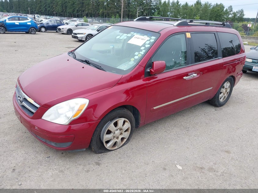 2007 Hyundai Entourage VIN KNDMC233976019020 IAAI salvage auction — NORMAL WEAR, Clear (Colorado), sold $325 on 2026-07-15 (photo 2)