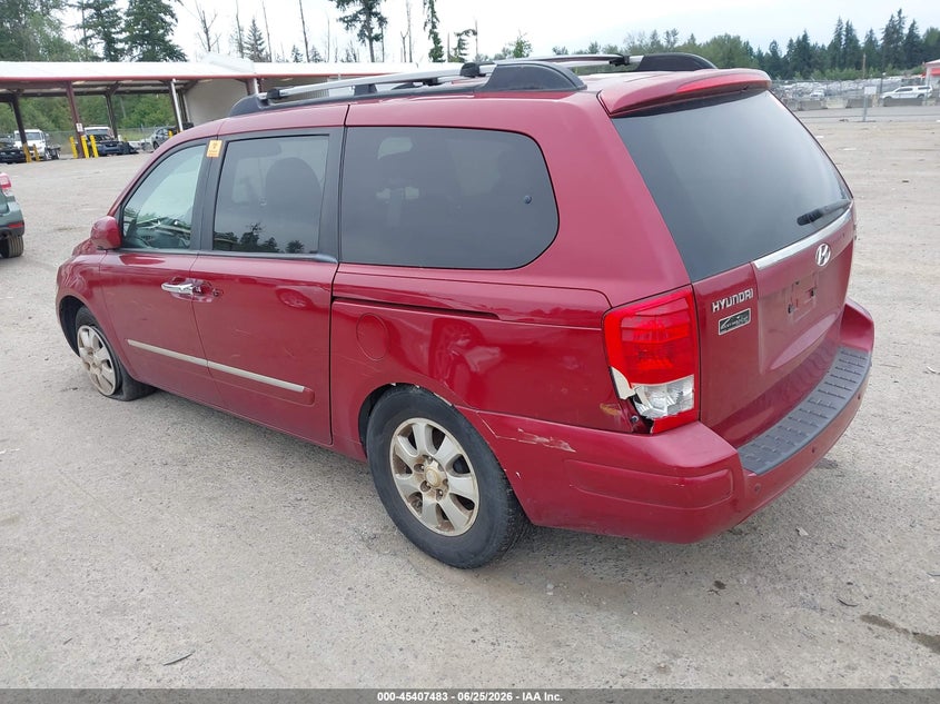 2007 Hyundai Entourage VIN KNDMC233976019020 IAAI salvage auction — NORMAL WEAR, Clear (Colorado), sold $325 on 2026-07-15 (photo 3)