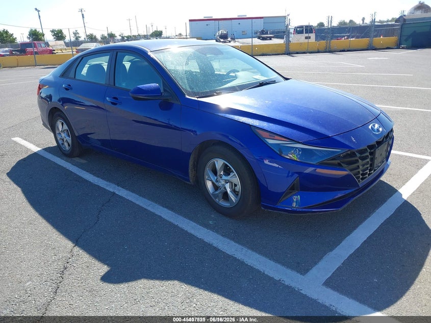 2021 Hyundai Elantra VIN 5NPLL4AGXMH045236 IAAI salvage auction — NORMAL WEAR, SF97 (California), sold $25 on 2026-07-30 (photo 1)
