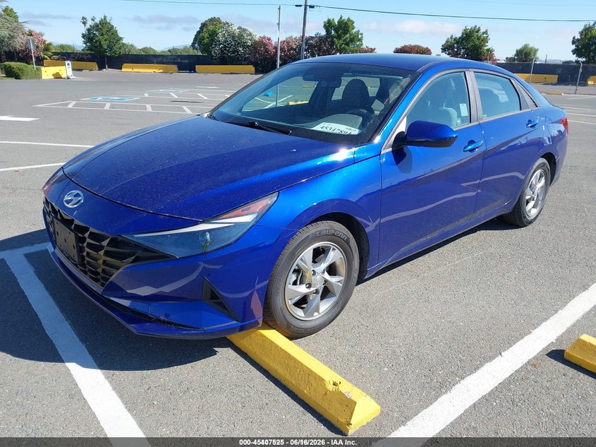 2021 Hyundai Elantra VIN 5NPLL4AGXMH045236 IAAI salvage auction — NORMAL WEAR, SF97 (California), sold $25 on 2026-07-30 (photo 2)