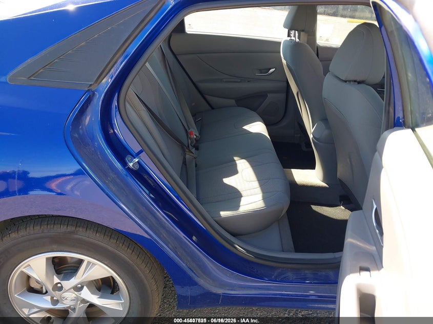 2021 Hyundai Elantra VIN 5NPLL4AGXMH045236 IAAI salvage auction — NORMAL WEAR, SF97 (California), sold $25 on 2026-07-30 (photo 8)