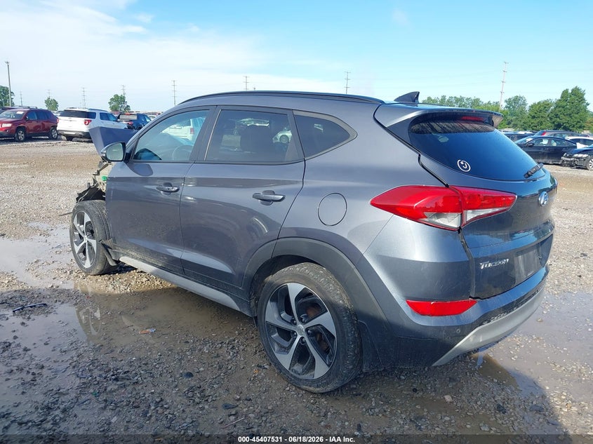 2018 Hyundai Tucson VIN KM8J3CA24JU754750 IAAI salvage auction — LEFT FRONT, Salvage Title, sold $2,225 on 2026-07-29 (photo 3)