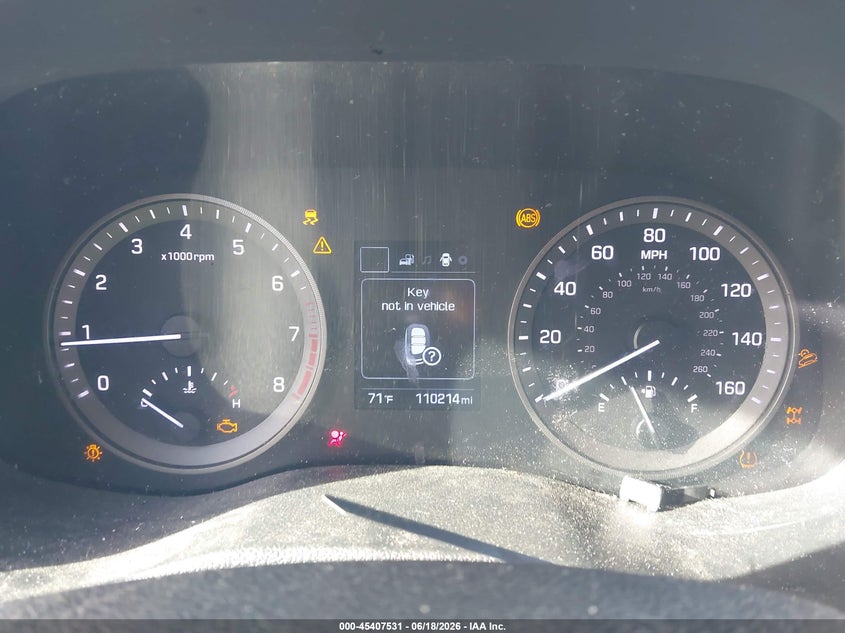 2018 Hyundai Tucson VIN KM8J3CA24JU754750 IAAI salvage auction — LEFT FRONT, Salvage Title, sold $2,225 on 2026-07-29 (photo 7)