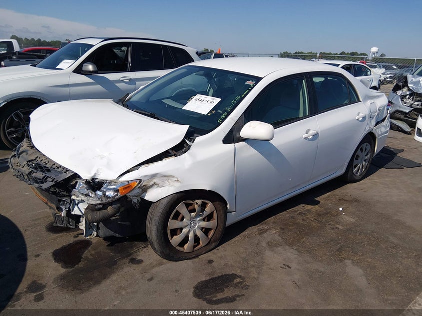 2011 Toyota Corolla VIN JTDBU4EE6BJ089711 IAAI salvage auction — FRONT END, Salvage (North Carolina), sold $475 on 2026-07-30 (photo 2)