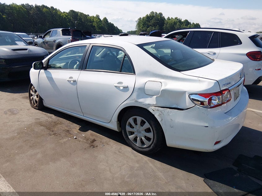 2011 Toyota Corolla VIN JTDBU4EE6BJ089711 IAAI salvage auction — FRONT END, Salvage (North Carolina), sold $475 on 2026-07-30 (photo 3)