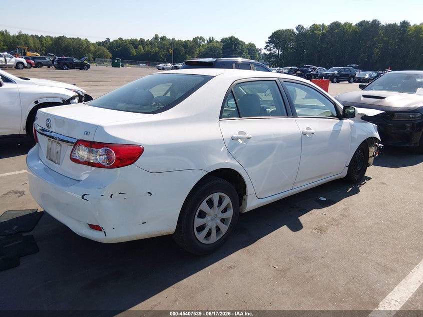2011 Toyota Corolla VIN JTDBU4EE6BJ089711 IAAI salvage auction — FRONT END, Salvage (North Carolina), sold $475 on 2026-07-30 (photo 4)