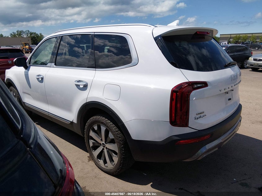 2022 Kia Telluride VIN 5XYP6DHC5NG294208 IAAI salvage auction — FRONT END, Salvage (Ohio), sold $4,550 on 2026-07-21 (photo 3)