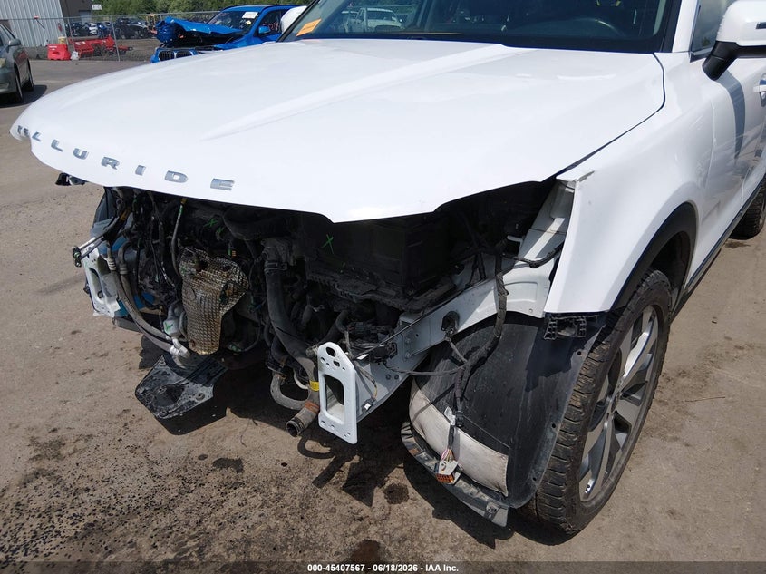 2022 Kia Telluride VIN 5XYP6DHC5NG294208 IAAI salvage auction — FRONT END, Salvage (Ohio), sold $4,550 on 2026-07-21 (photo 6)