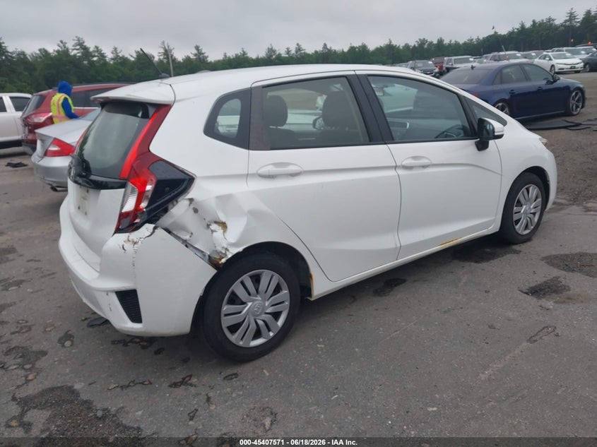 2016 Honda Fit VIN JHMGK5H57GX014144 IAAI salvage auction — REAR END, Salvage (Massachusetts), sold $2,275 on 2026-07-17 (photo 4)