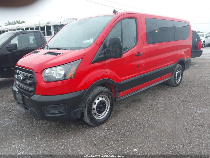 2020 Ford Transit 150 VIN 1FMZK1Y85LKB22990 IAAI salvage auction — NORMAL WEAR, Sf97 (Indiana), sold $18,300 on 2026-08-12 (photo 2)