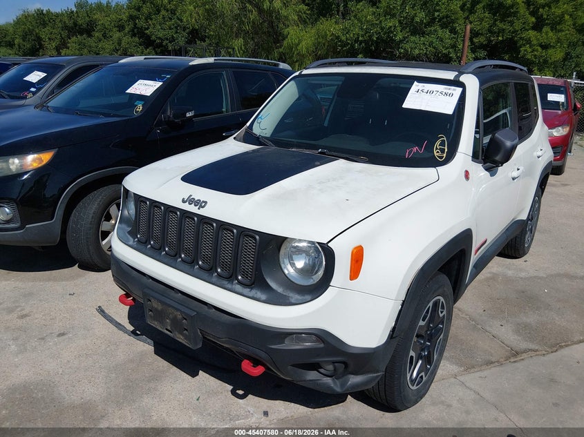 2015 Jeep Renegade VIN ZACCJBCT8FPC35728 IAAI salvage auction — NORMAL WEAR, Original (Texas), sold $1,900 on 2026-07-06 (photo 6)