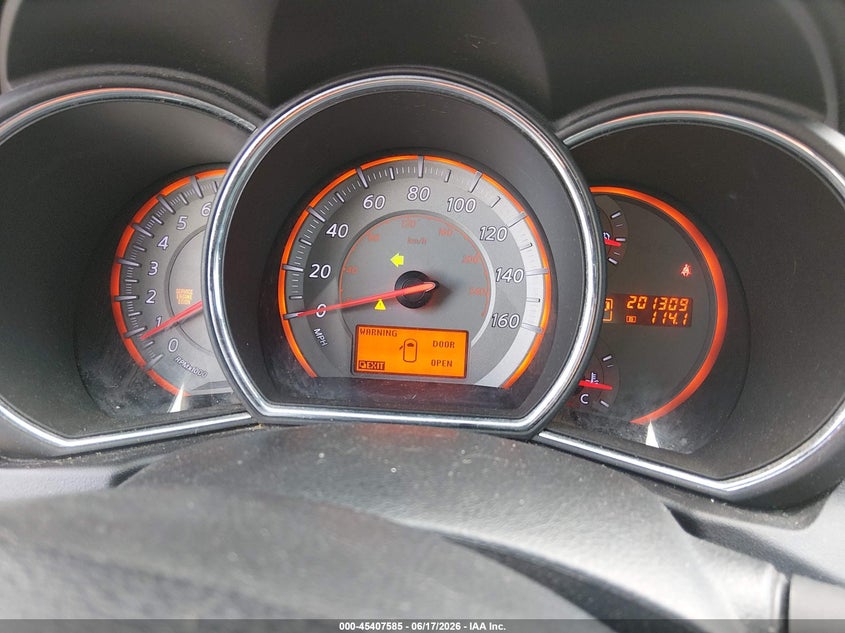 2009 Nissan Murano VIN JN8AZ18U19W005519 IAAI salvage auction — RIGHT REAR, Enterprise Vehicles Clear Only (Texas), sold $375 on 2026-07-21 (photo 7)