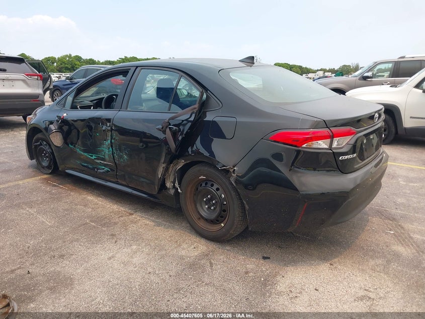 2026 Toyota Corolla VIN 5YFB4MDEXTP375124 IAAI salvage auction — LEFT SIDE, Salvage Title, sold $13,900 on 2026-07-15 (photo 3)