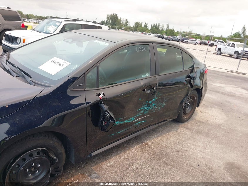 2026 Toyota Corolla VIN 5YFB4MDEXTP375124 IAAI salvage auction — LEFT SIDE, Salvage Title, sold $13,900 on 2026-07-15 (photo 6)