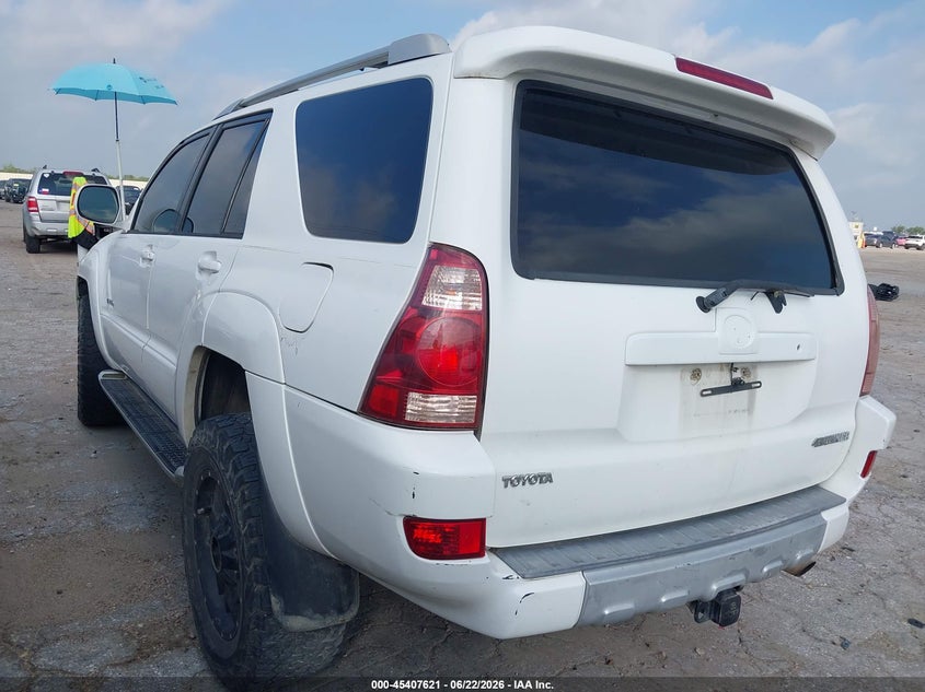 2003 Toyota 4runner VIN JTEZU17R430012920 IAAI salvage auction — REPOSSESSION, Original (Texas), sold $2,100 on 2026-07-27 (photo 3)