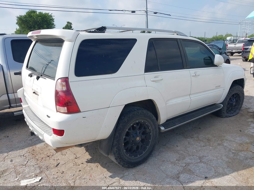2003 Toyota 4runner VIN JTEZU17R430012920 IAAI salvage auction — REPOSSESSION, Original (Texas), sold $2,100 on 2026-07-27 (photo 4)