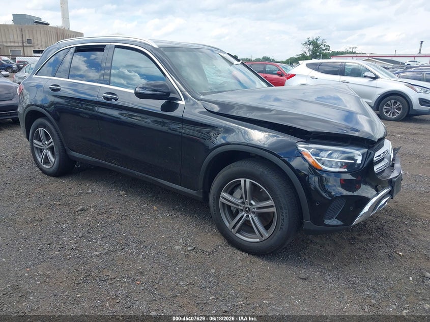 2021 Mercedes-benz Glc VIN W1N0G8EB4MG010783 IAAI salvage auction — FRONT END, Salvage Title, sold $6,400 on 2026-07-29 (photo 1)