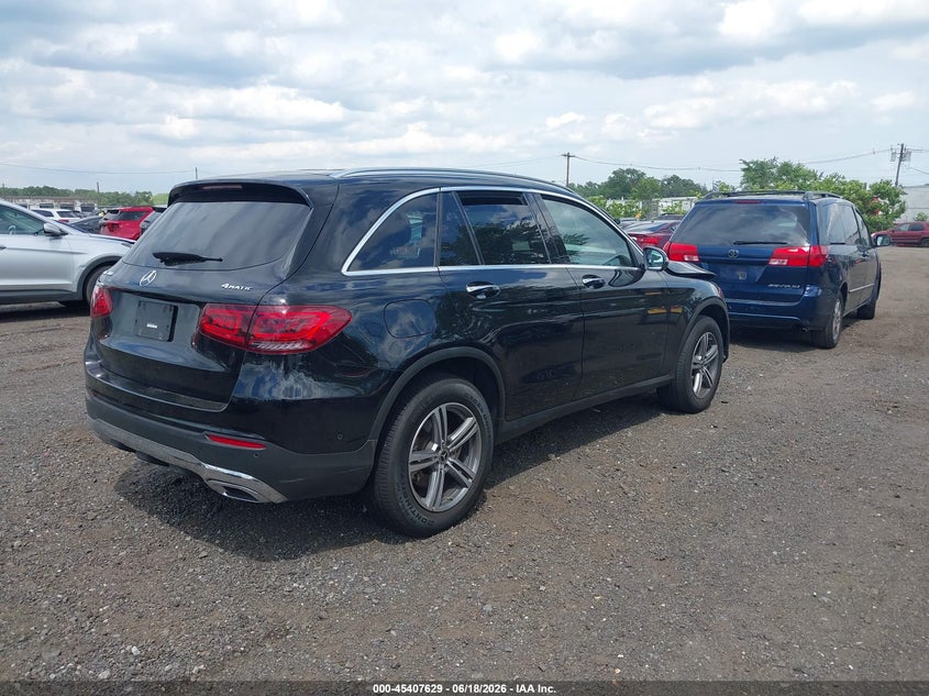 2021 Mercedes-benz Glc VIN W1N0G8EB4MG010783 IAAI salvage auction — FRONT END, Salvage Title, sold $6,400 on 2026-07-29 (photo 4)