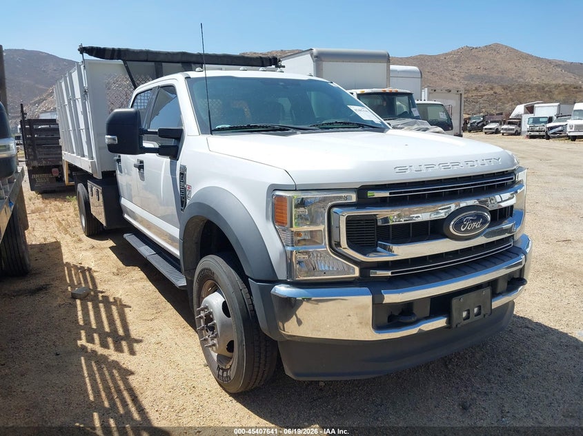 2021 Ford F-550 chassis VIN 1FD0W5GN7MED99295 — IAAI salvage auction photo