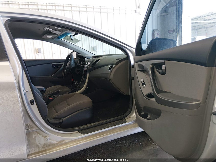 2014 Hyundai Elantra VIN KMHDH4AE1EU166504 IAAI salvage auction — NORMAL WEAR, Original (Alaska), sold $25 on 2026-07-17 (photo 5)