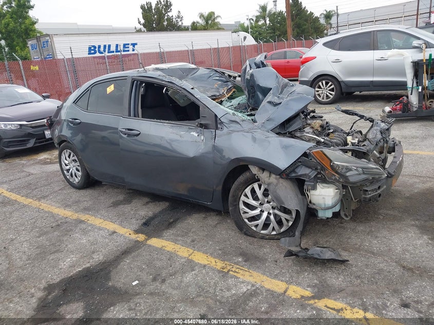 2019 Toyota Corolla VIN 5YFBURHE6KP894435 IAAI salvage auction — ROLLOVER, Salvage (California), sold $25 on 2026-07-21 (photo 1)