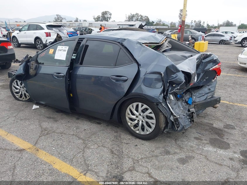 2019 Toyota Corolla VIN 5YFBURHE6KP894435 IAAI salvage auction — ROLLOVER, Salvage (California), sold $25 on 2026-07-21 (photo 3)