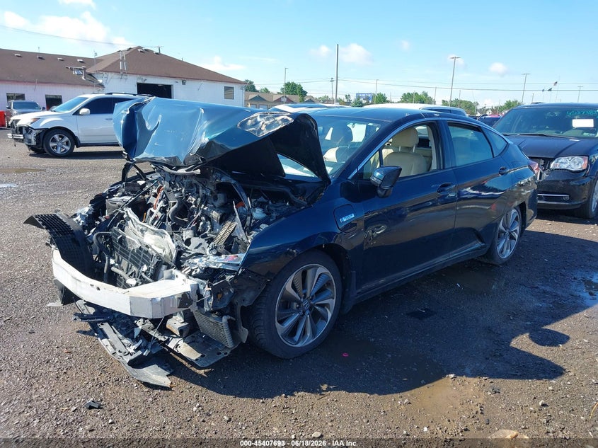 2018 Honda Clarity VIN JHMZC5F39JC023594 IAAI salvage auction — FRONT END, Mv-907A (New York), sold $650 on 2026-07-08 (photo 2)