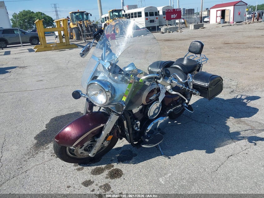 2005 Kawasaki Vn1600 VIN JKBVNKA125A015374 IAAI salvage auction — FRONT END, Clear (Indiana), sold $125 on 2026-07-28 (photo 2)