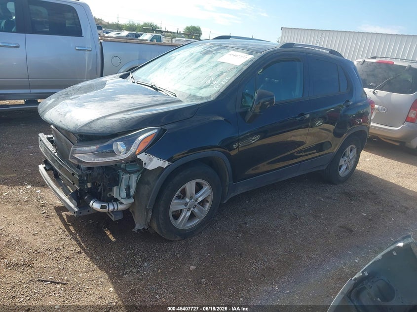 2021 Chevrolet Trax VIN KL7CJLSM9MB374836 IAAI salvage auction — FRONT END, Salvage Title, sold $950 on 2026-07-30 (photo 2)