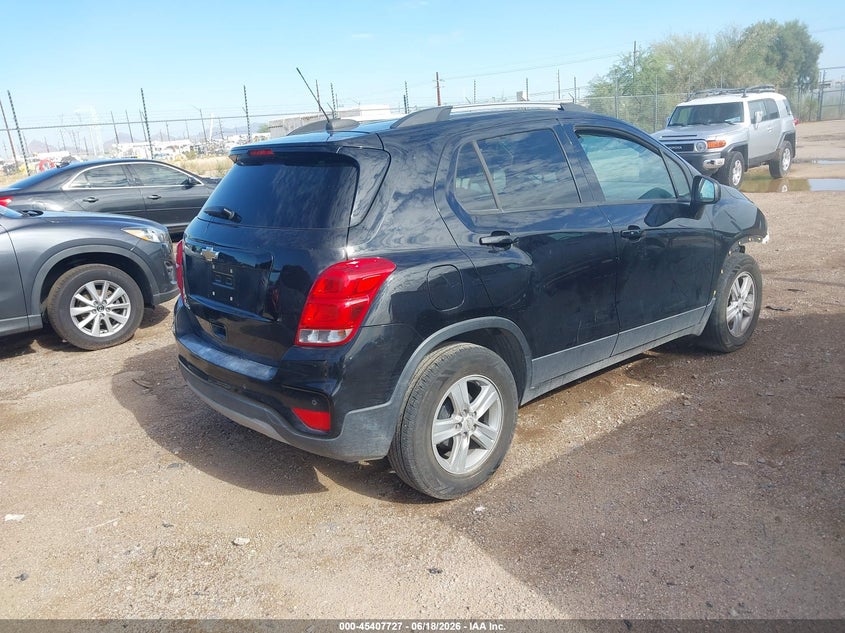 2021 Chevrolet Trax VIN KL7CJLSM9MB374836 IAAI salvage auction — FRONT END, Salvage Title, sold $950 on 2026-07-30 (photo 4)