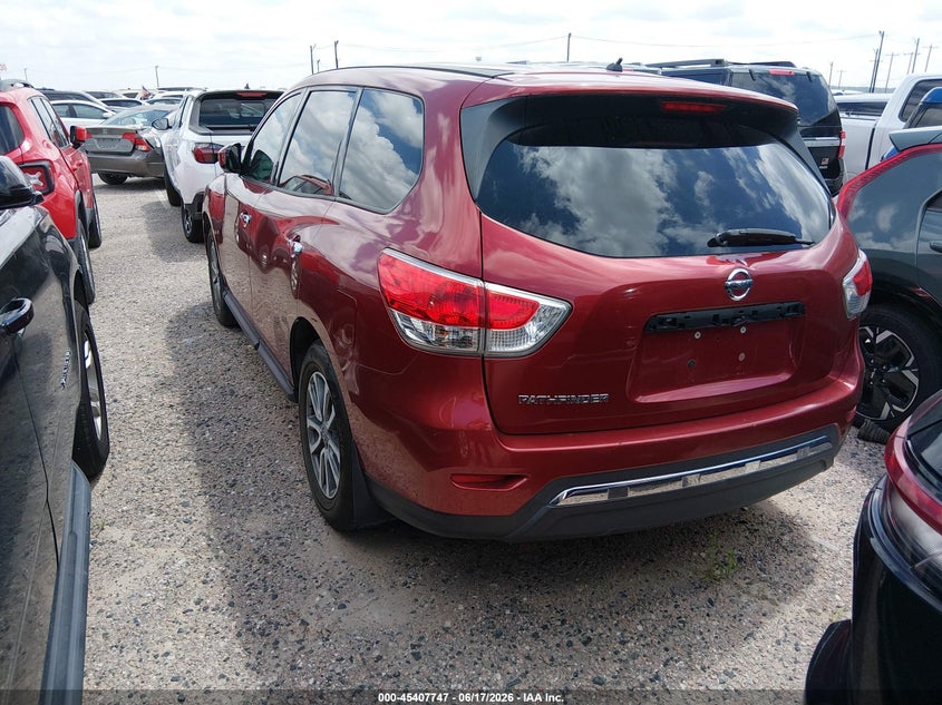 2014 Nissan Pathfinder VIN 5N1AR2MN2EC669531 IAAI salvage auction — NORMAL WEAR, Original (Texas), sold $950 on 2026-07-11 (photo 3)