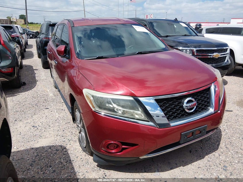 2014 Nissan Pathfinder VIN 5N1AR2MN2EC669531 IAAI salvage auction — NORMAL WEAR, Original (Texas), sold $950 on 2026-07-11 (photo 6)
