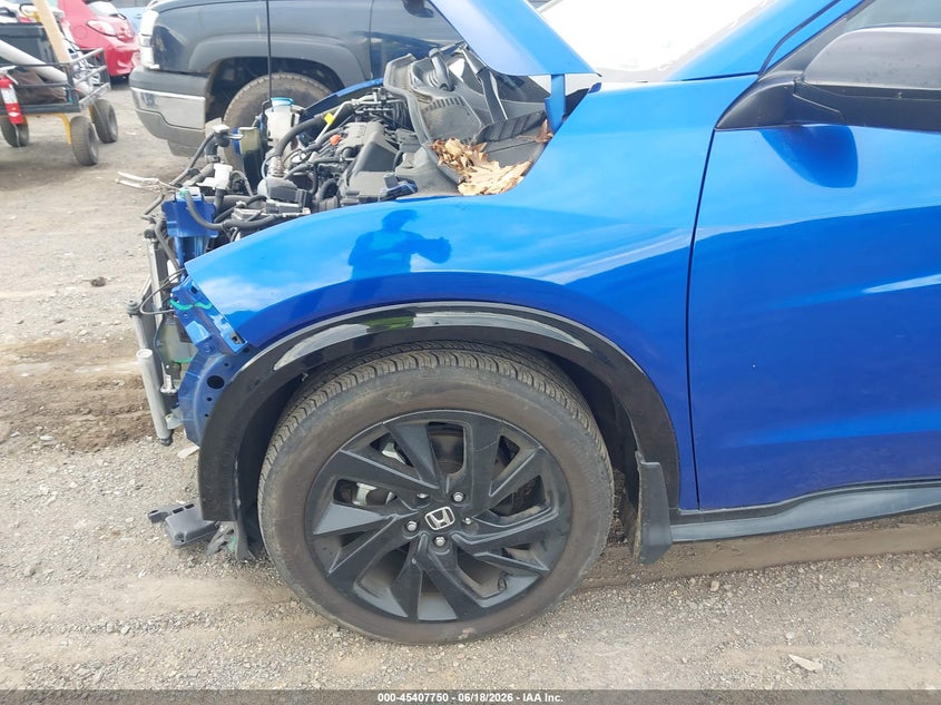 2021 Honda Hr-v VIN 3CZRU6H15MM740149 IAAI salvage auction — FRONT END, Salvage (Virginia), sold $4,150 on 2026-07-09 (photo 6)