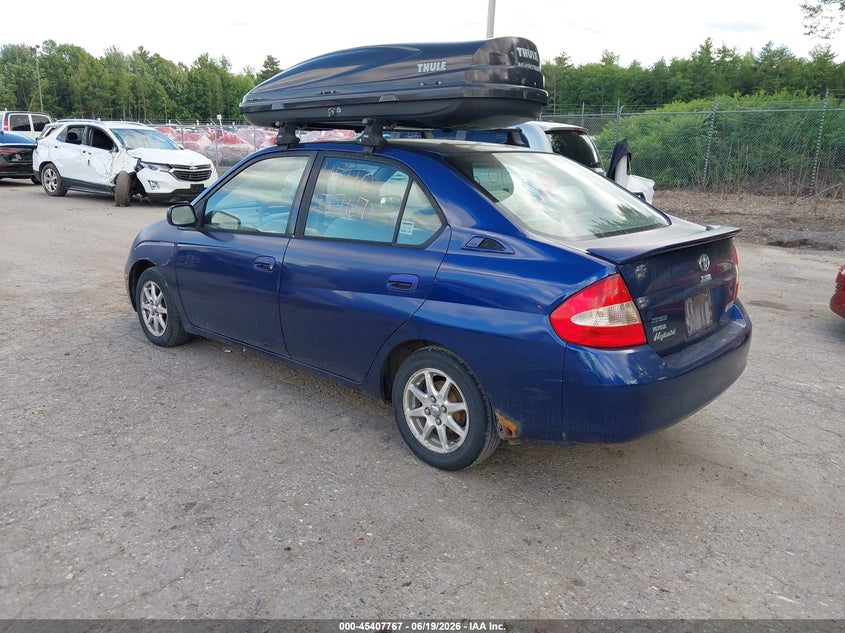 2002 Toyota Prius VIN JT2BK18U620039106 IAAI salvage auction — NORMAL WEAR, Original (Maine), sold $400 on 2026-07-20 (photo 3)