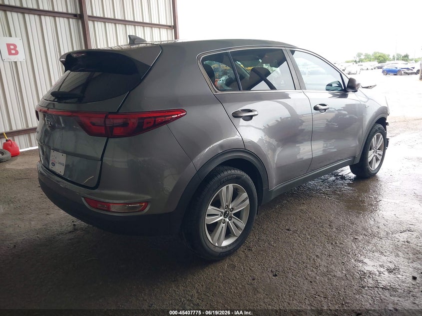 2018 Kia Sportage VIN KNDPMCAC6J7338511 IAAI salvage auction — FRONT END, Original (Texas), sold $2,150 on 2026-07-28 (photo 4)