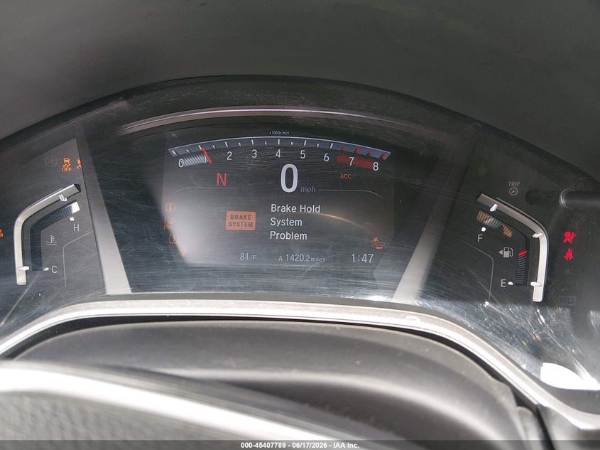 2020 Honda Cr-v VIN 7FARW2H51LE021855 IAAI salvage auction — LEFT FRONT, Salvage Title, sold $6,100 on 2026-08-01 (photo 7)