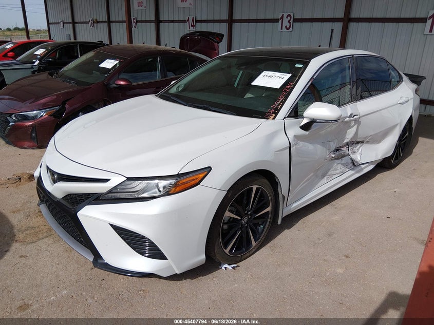 2019 Toyota Camry VIN 4T1B61HK4KU740452 IAAI salvage auction — SIDE, Salvage (New Mexico), sold $6,900 on 2026-07-31 (photo 2)
