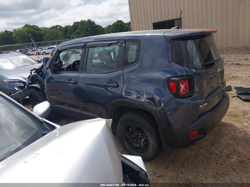 2021 Jeep Renegade VIN ZACNJDAB5MPN29628 IAAI salvage auction — ROLLOVER, Salvage (North Carolina), sold $950 on 2026-07-20 (photo 3)