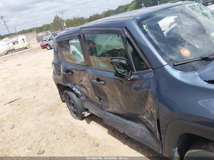 2021 Jeep Renegade VIN ZACNJDAB5MPN29628 IAAI salvage auction — ROLLOVER, Salvage (North Carolina), sold $950 on 2026-07-20 (photo 6)